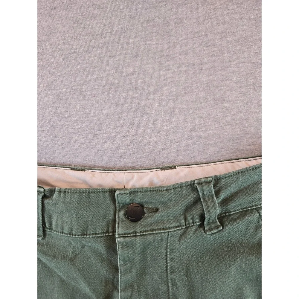 Nike Life El Chino Pants Mens 28 Green Ankle Baggy Skater Cotton Twill FD0405